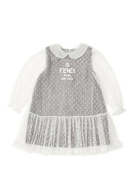 Fendi: Белое платье