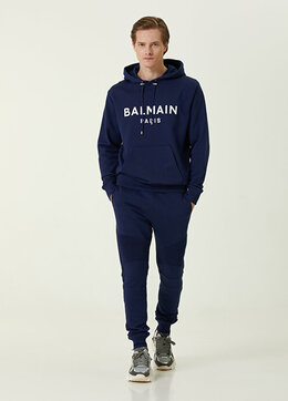 Balmain: Тёмные брюки 