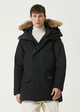 Canada Goose: Чёрная куртка Langford