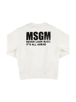 MSGM: Хлопковый свитшот 