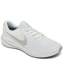 Nike: Белые кроссовки Pure Platinum