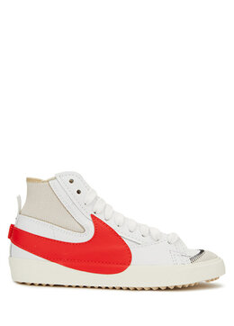 Nike: Белые кроссовки Blazer Mid 77