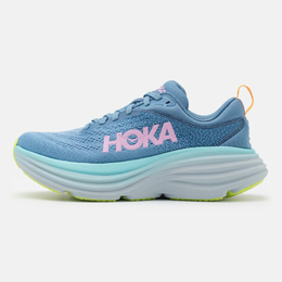 HOKA: Голубые кроссовки 