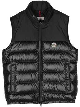 Moncler: Чёрный жилет 