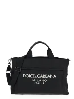 Dolce & Gabbana: Сумка с принтом