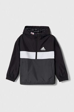 Adidas: Чёрная куртка 