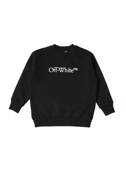 Off-White: Чёрный свитшот 