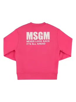 MSGM: Хлопковый свитшот 