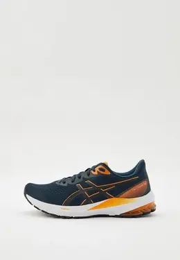 ASICS: Синие кроссовки 