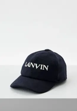 Lanvin: Чёрная кепка 