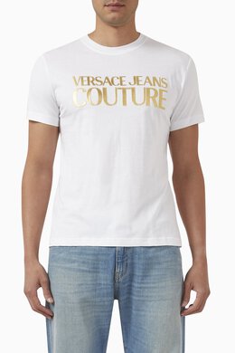 Versace Jeans: Хлопковая футболка