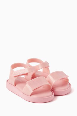 Mini Melissa: Розовые сандалии