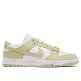 NIKE: Белые кроссовки Dunk Low Retro