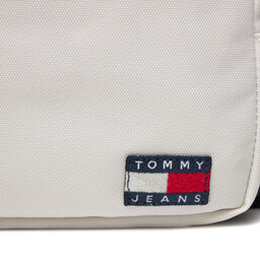 Tommy Jeans: Белая сумка Essential