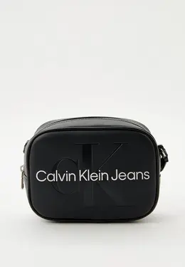 Calvin Klein Jeans: Чёрная сумка