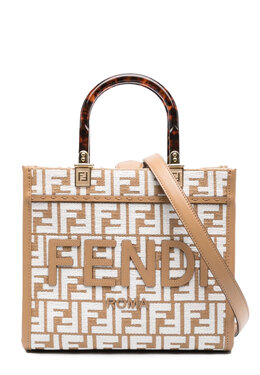 FENDI: Бежевая сумка 