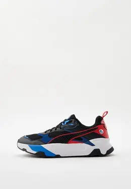 PUMA: Чёрные кроссовки 