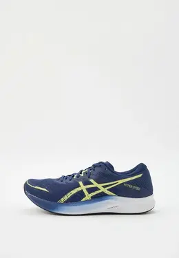 ASICS: Синие кроссовки 