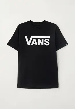 Vans: Чёрная футболка