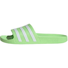 Adidas: Зелёные шлёпанцы  Adilette Aqua