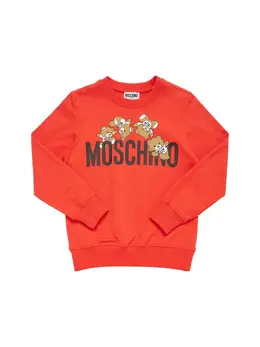 MOSCHINO: Хлопковый свитшот 