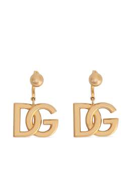 Dolce & Gabbana: Серьги DG