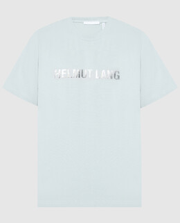 Helmut Lang: Голубая футболка 