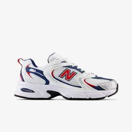 New Balance: Белые кроссовки 530