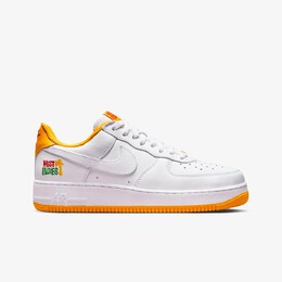 Nike: Жёлтые кроссовки Air Force 1 Low Retro