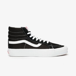 Vans: Чёрные кроссовки SK8-Hi LX