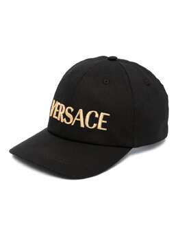 Versace: Чёрная кепка 