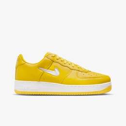 Nike: Жёлтые кроссовки  Air Force 1 Low