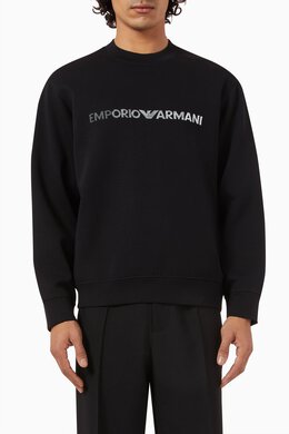 Emporio Armani: Хлопковый свитшот