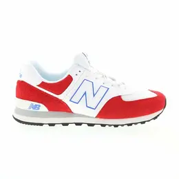 New Balance: Красные кроссовки  574