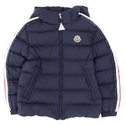 Moncler: Синяя куртка