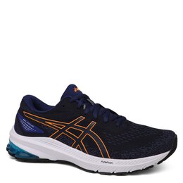 Asics: Тёмные кроссовки 