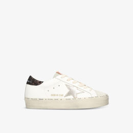 Golden Goose: Белые кеды  Hi Star