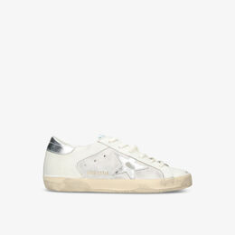 Golden Goose: Белые кеды  Superstar