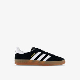 Adidas: Чёрные кроссовки  Gazelle Indoor