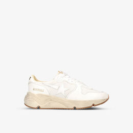 Golden Goose: Белые кроссовки  Running Sole