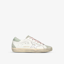 Golden Goose: Белые кеды  Superstar