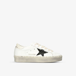 Golden Goose: Белые кроссовки  Hi Star