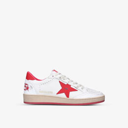 Golden Goose: Белые кеды  Ball Star