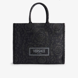 Versace: Чёрная сумка