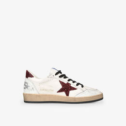 Golden Goose: Белые кеды  Ball Star