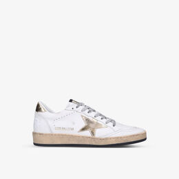 Golden Goose: Белые кеды  Ball Star