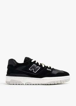 New Balance: Чёрные кроссовки 