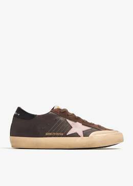 Golden Goose: Коричневые кроссовки  Super Star