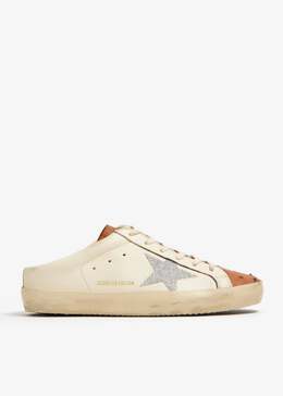 Golden Goose: Коричневые кроссовки  Super Star