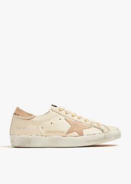 Golden Goose: Белые кроссовки  Super Star